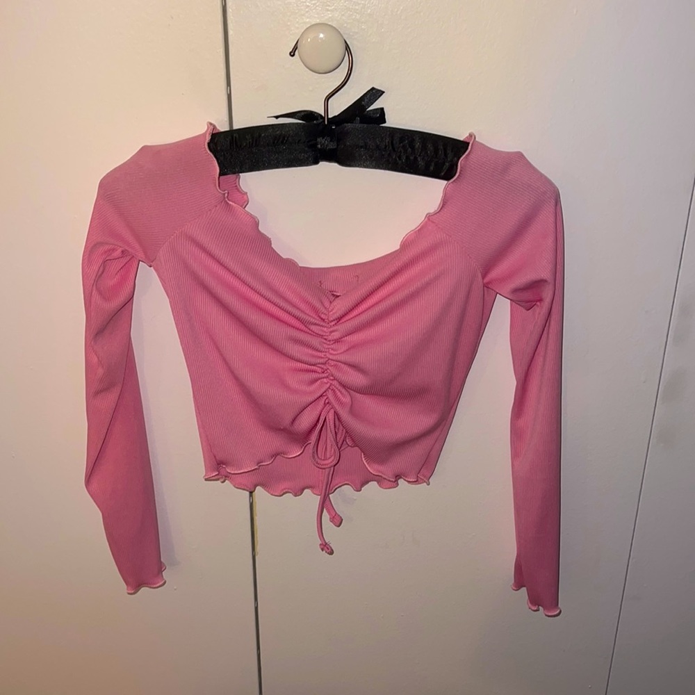 Pink top